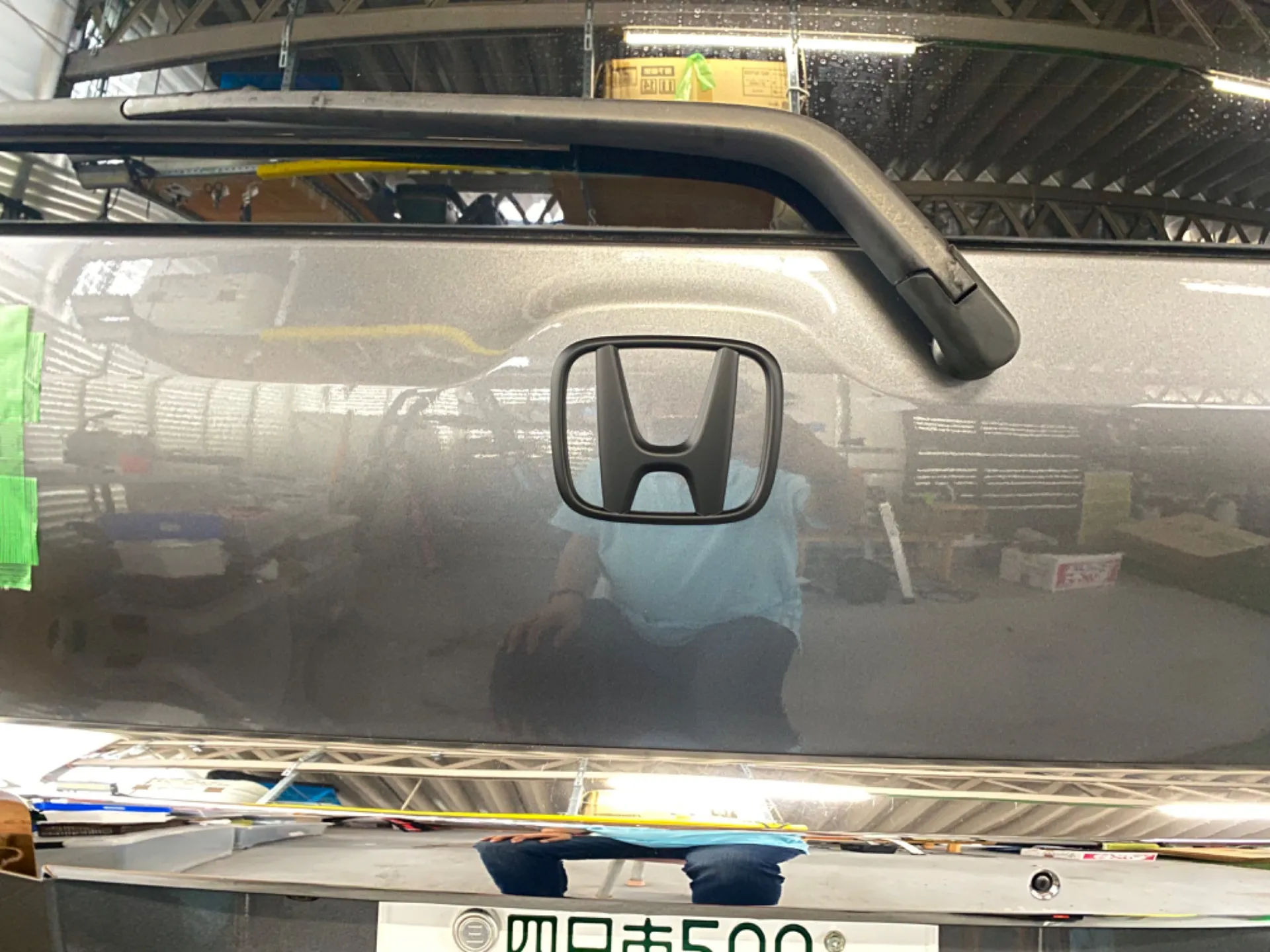 エンブレム交換