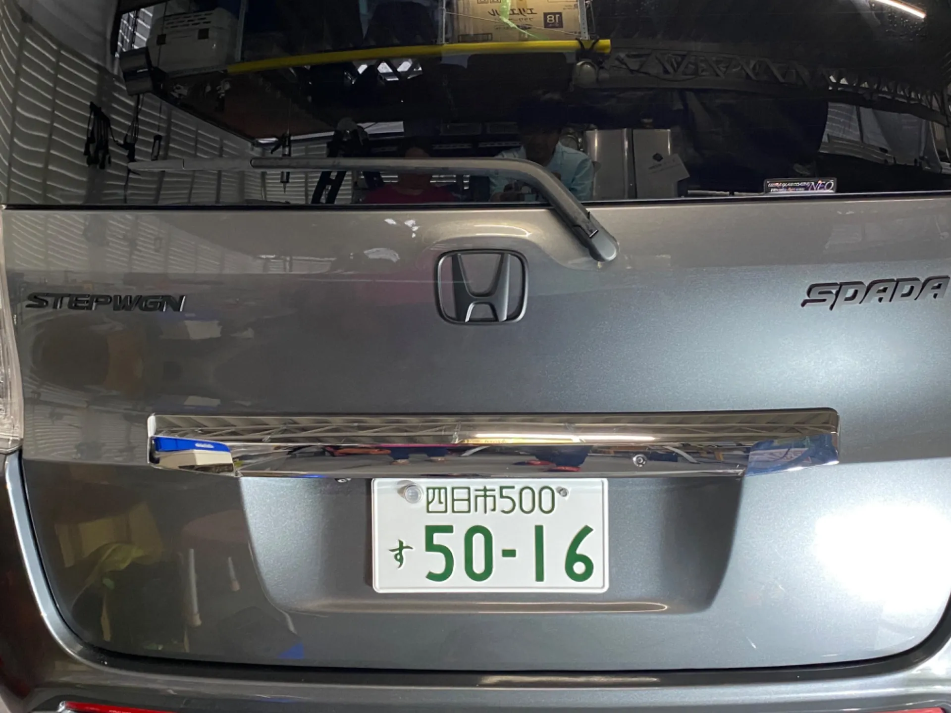 エンブレム交換