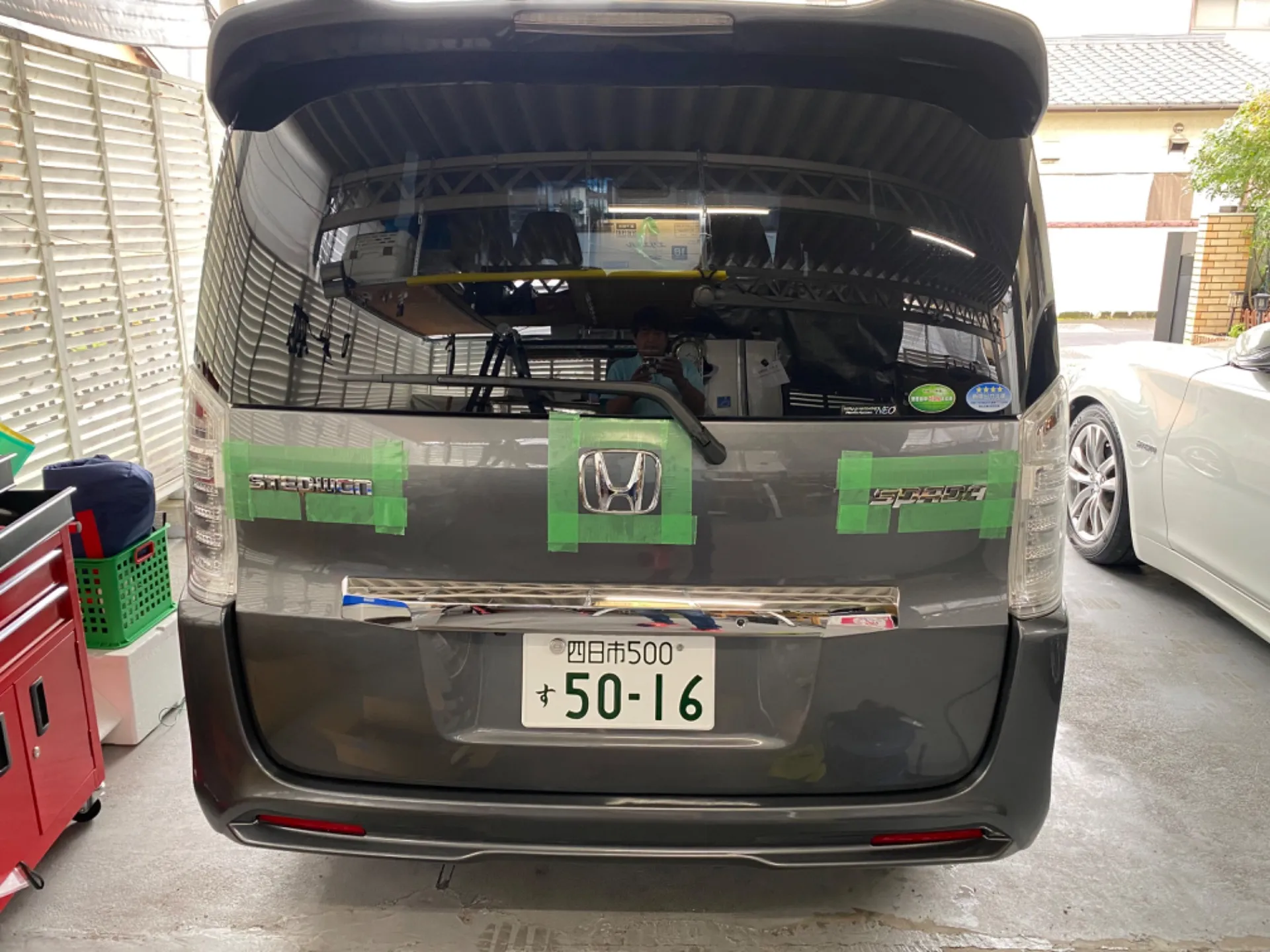 エンブレム交換