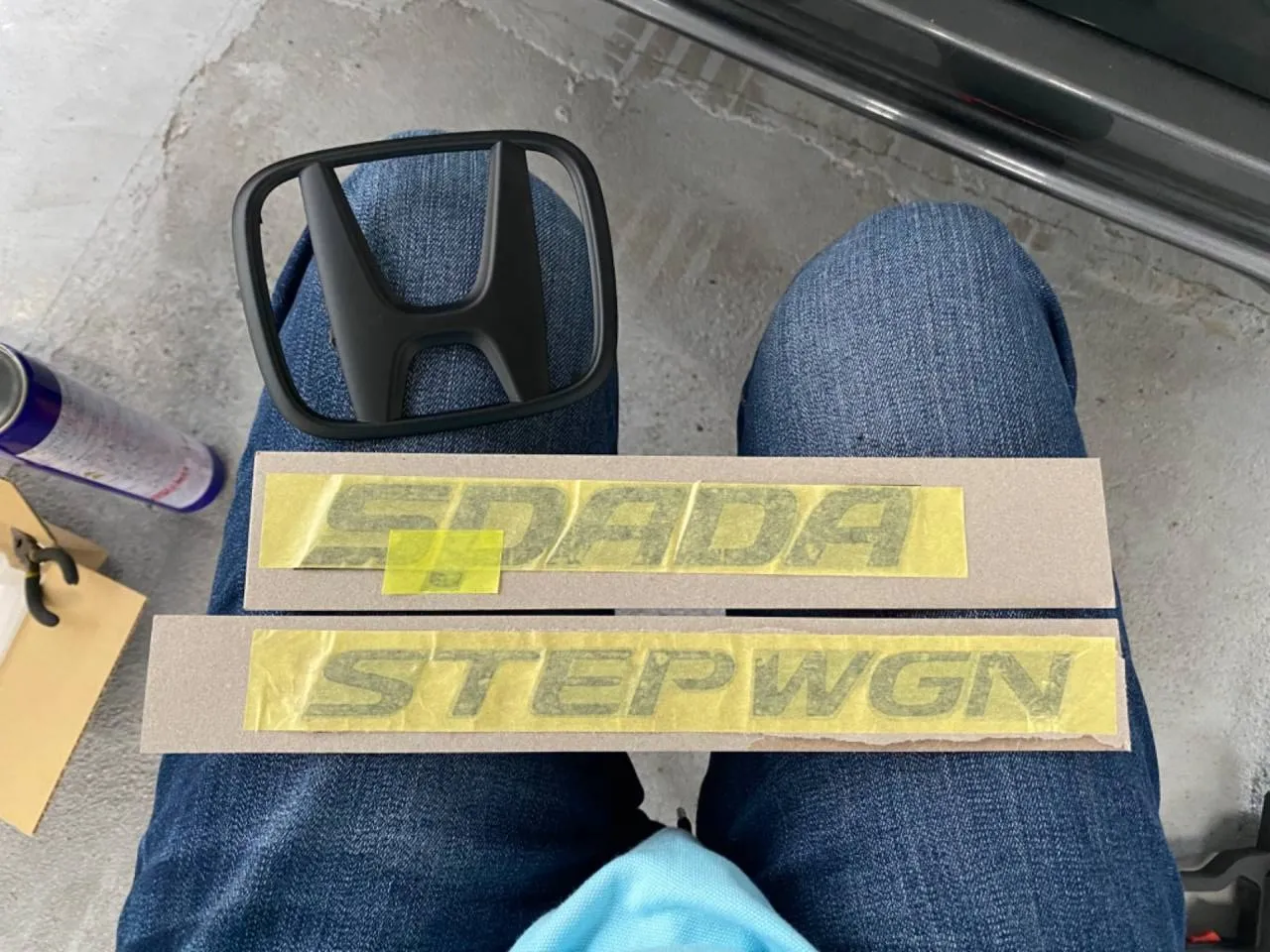 エンブレム交換