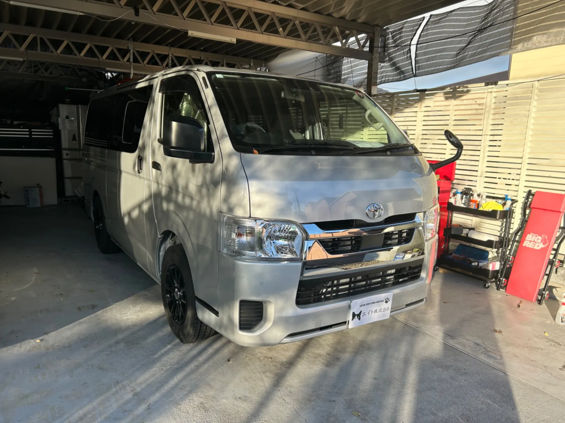 ハイエ－ス　DX　GLパッケ－ジ　今年一号車　の納車