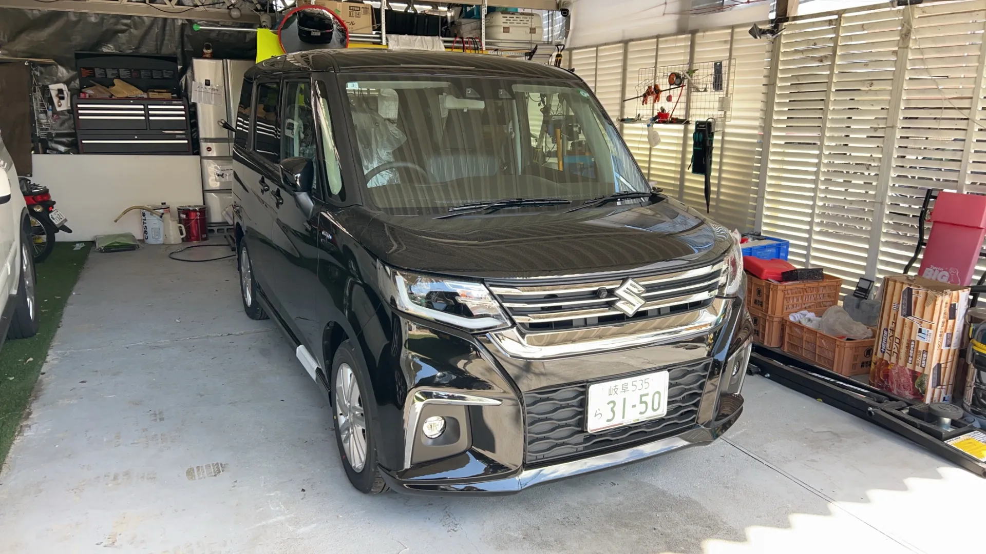 新車　スズキソリオ　MZﾊｲﾌﾞﾘｯﾄ　納車しました