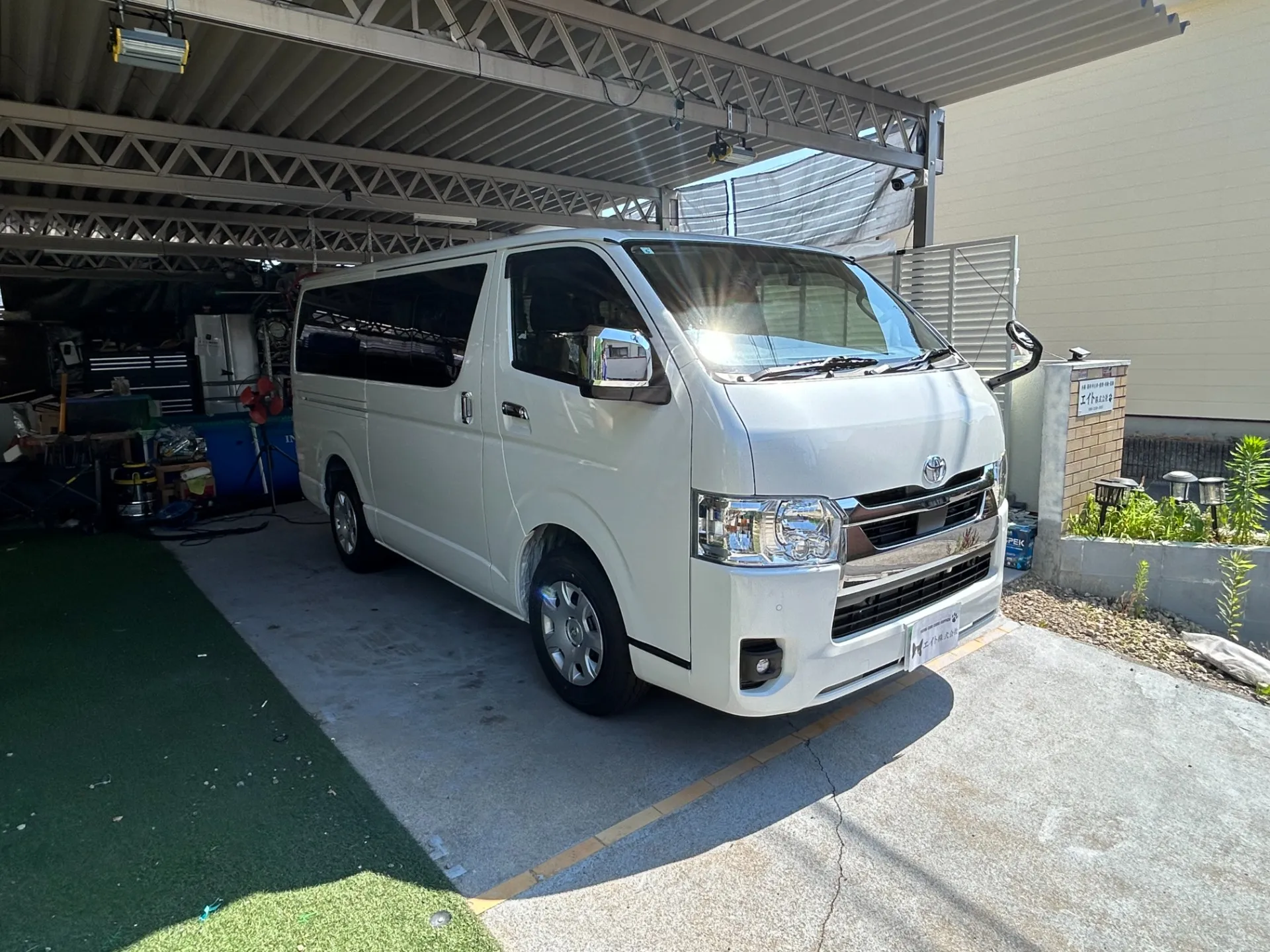 令和6年６月　新車ハイエ－ス　スーパ－GL　パールホワイト　（ディ－ゼル）